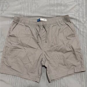Old Navy Light Gray Jogger Shorts